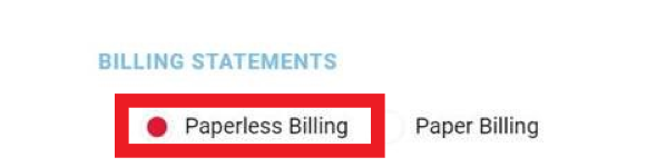 Paperless Billing Steps 2