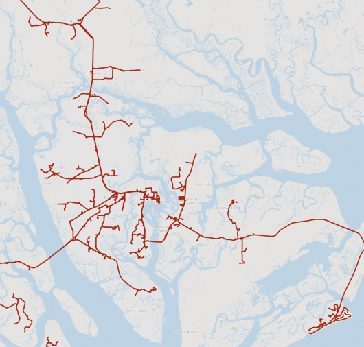 Beaufort Market Map Thumbnail