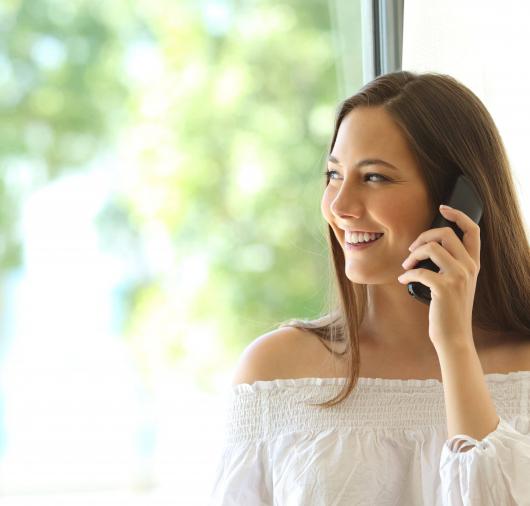 Teen Talking on the Phone Thumbnail