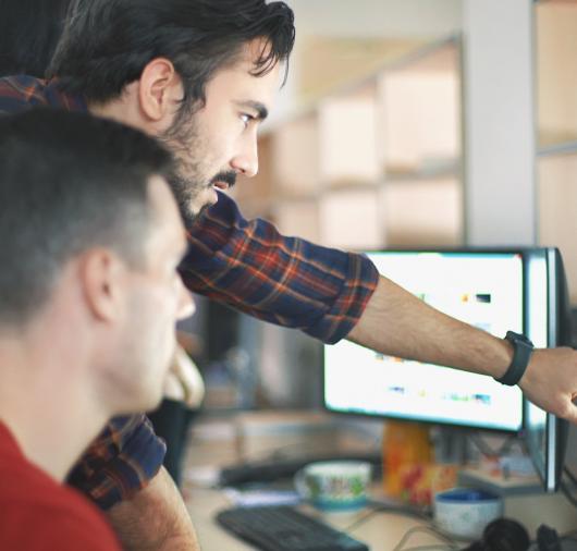 Web Designer at Work Thumbnail