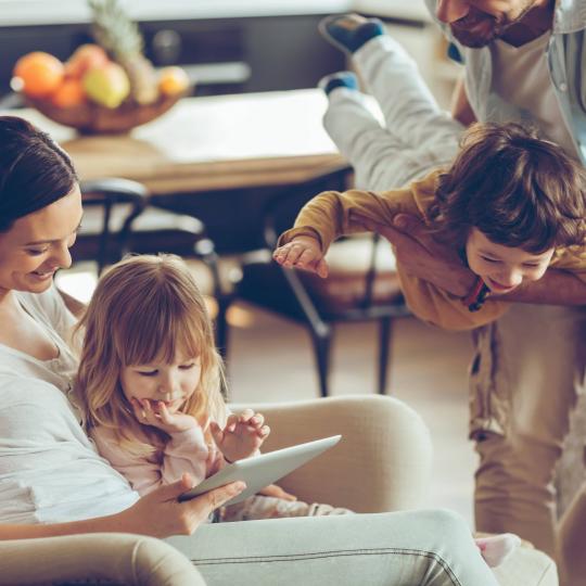 Playful Young Family Thumbnail